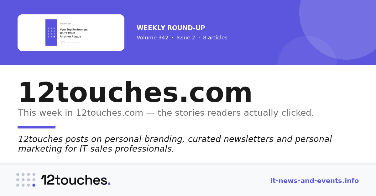 12touches.com &mdash; Volume 342, Issue 2