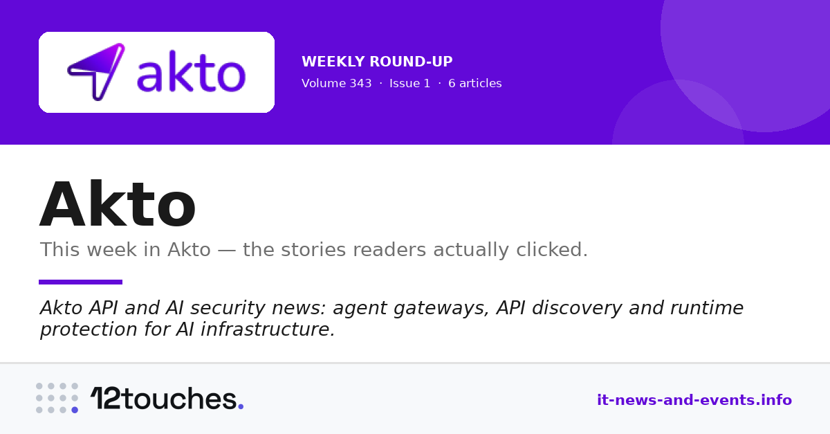 Akto &mdash; Volume 343, Issue 1