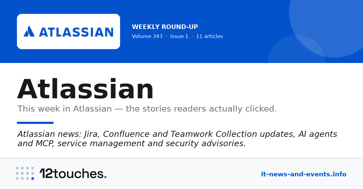 Atlassian &mdash; Volume 343, Issue 1