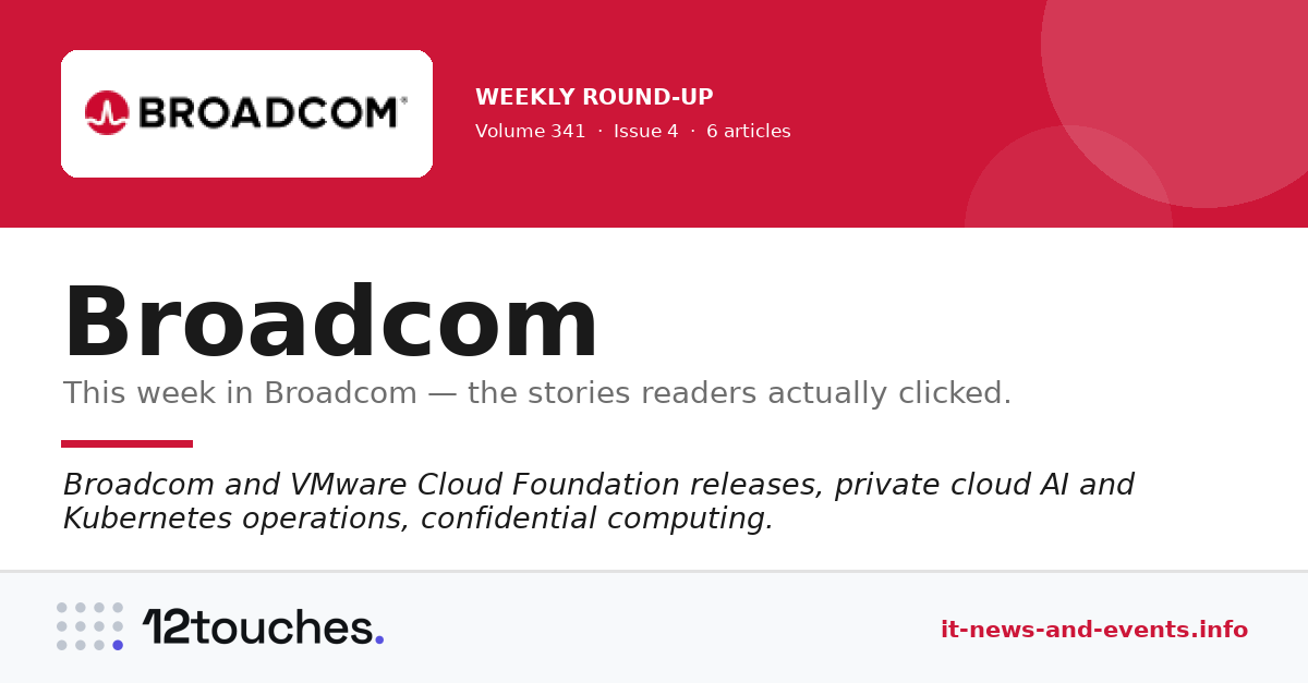 Broadcom &mdash; Volume 341, Issue 4