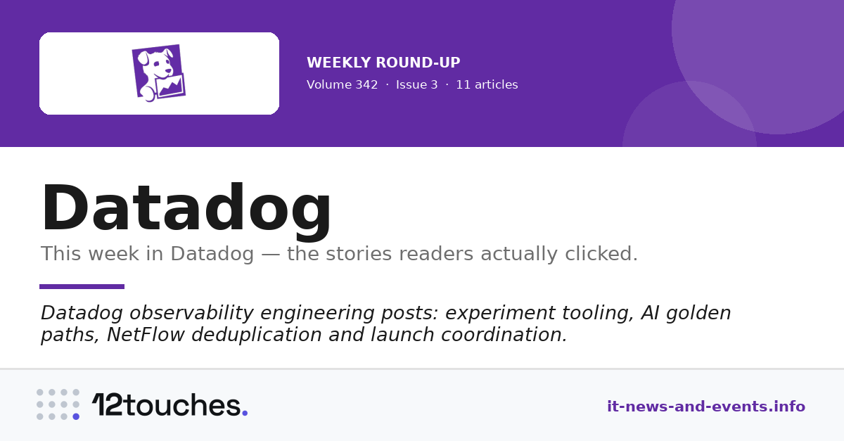 Datadog — Volume 342, Issue 3