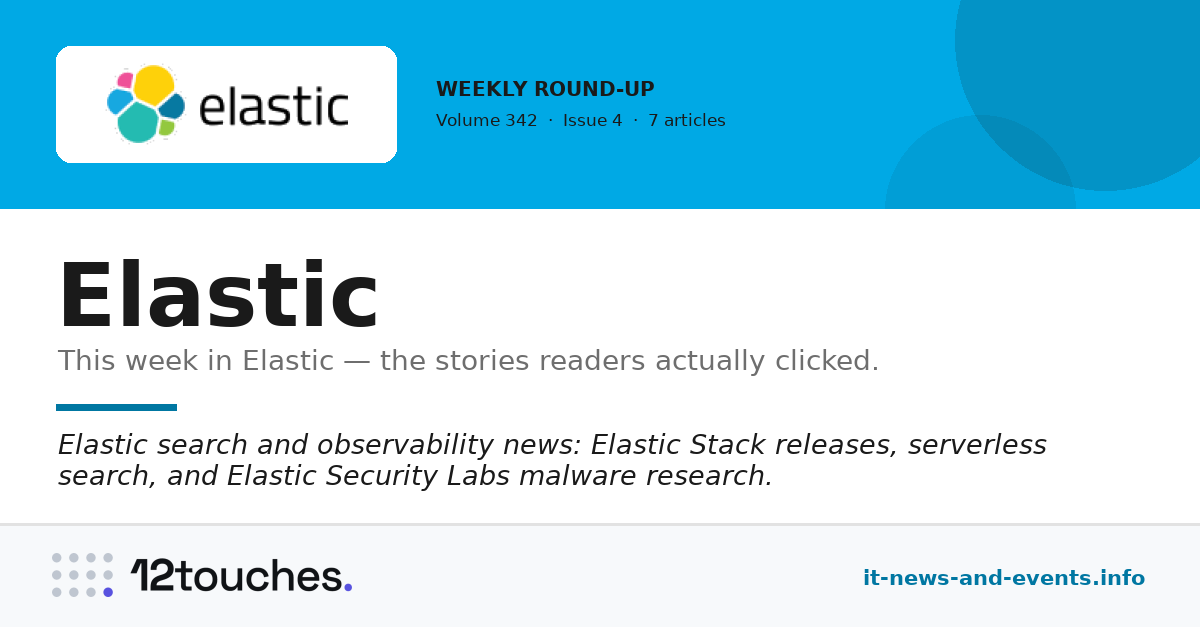Elastic &mdash; Volume 342, Issue 4