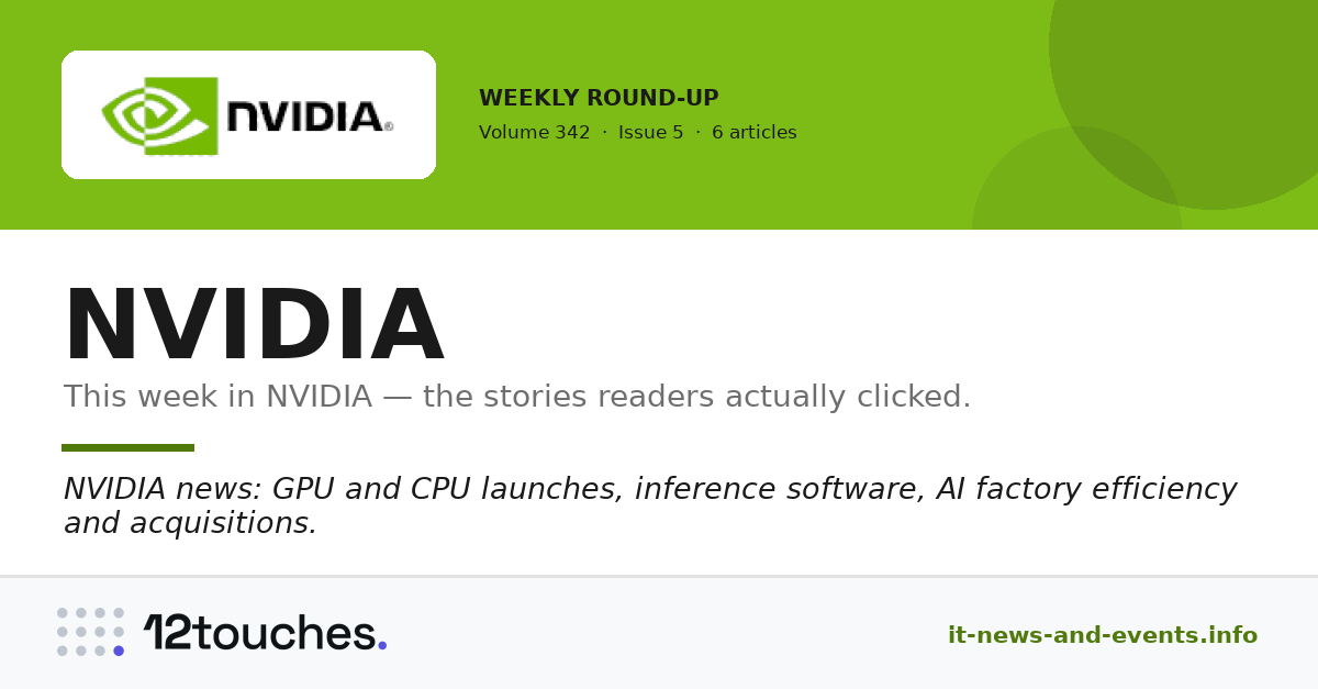 NVIDIA &mdash; Volume 342, Issue 5