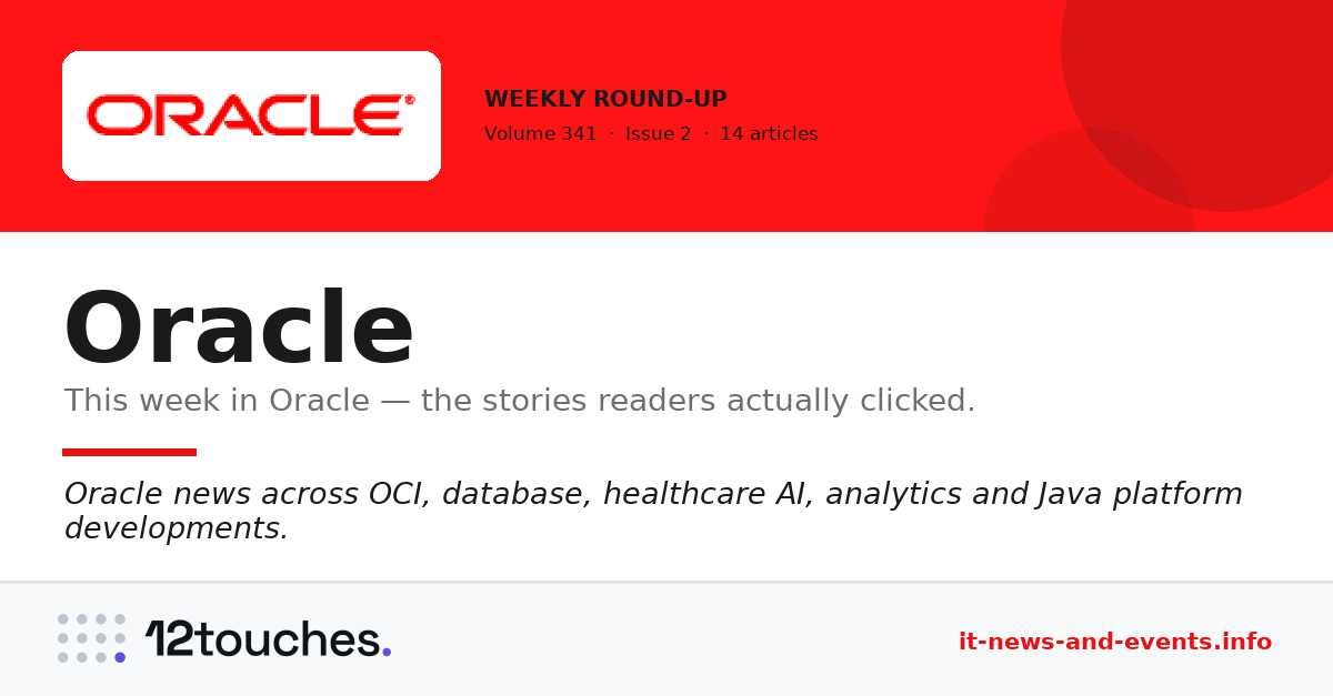 Oracle &mdash; Volume 341, Issue 2