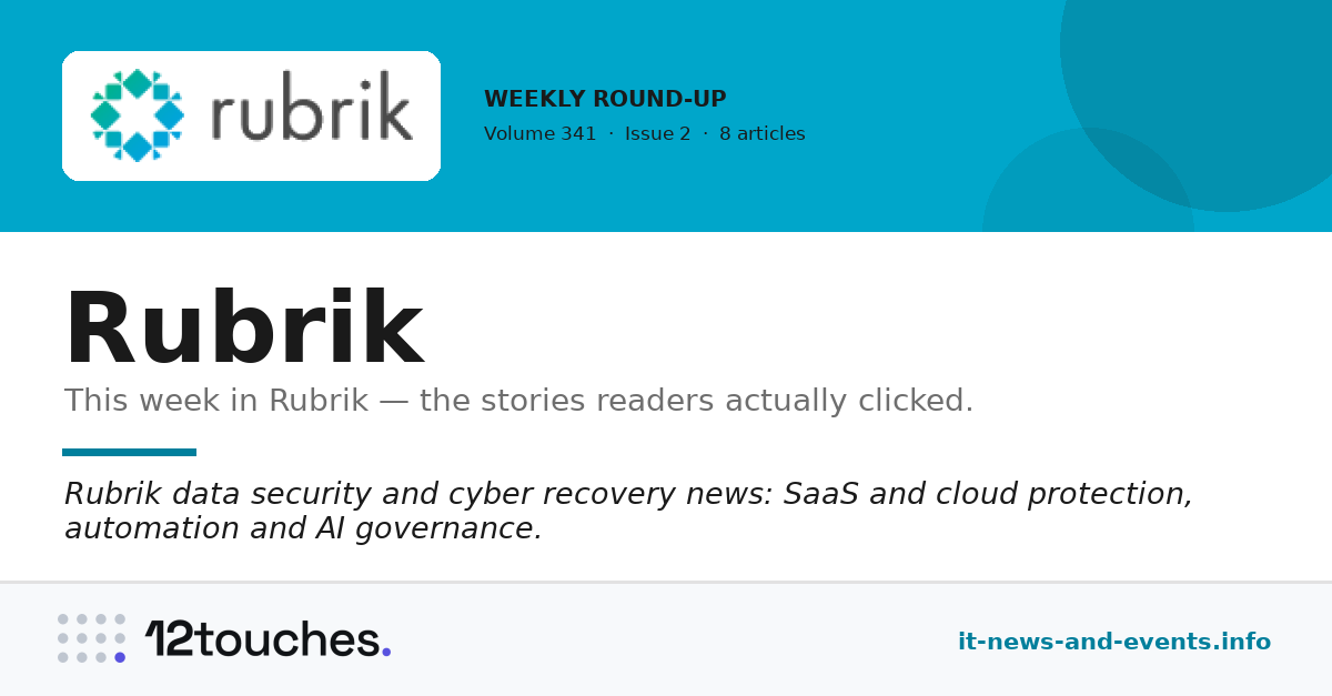 Rubrik &mdash; Volume 341, Issue 2