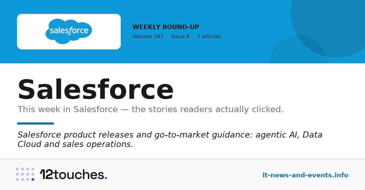 Salesforce &mdash; Volume 341, Issue 4