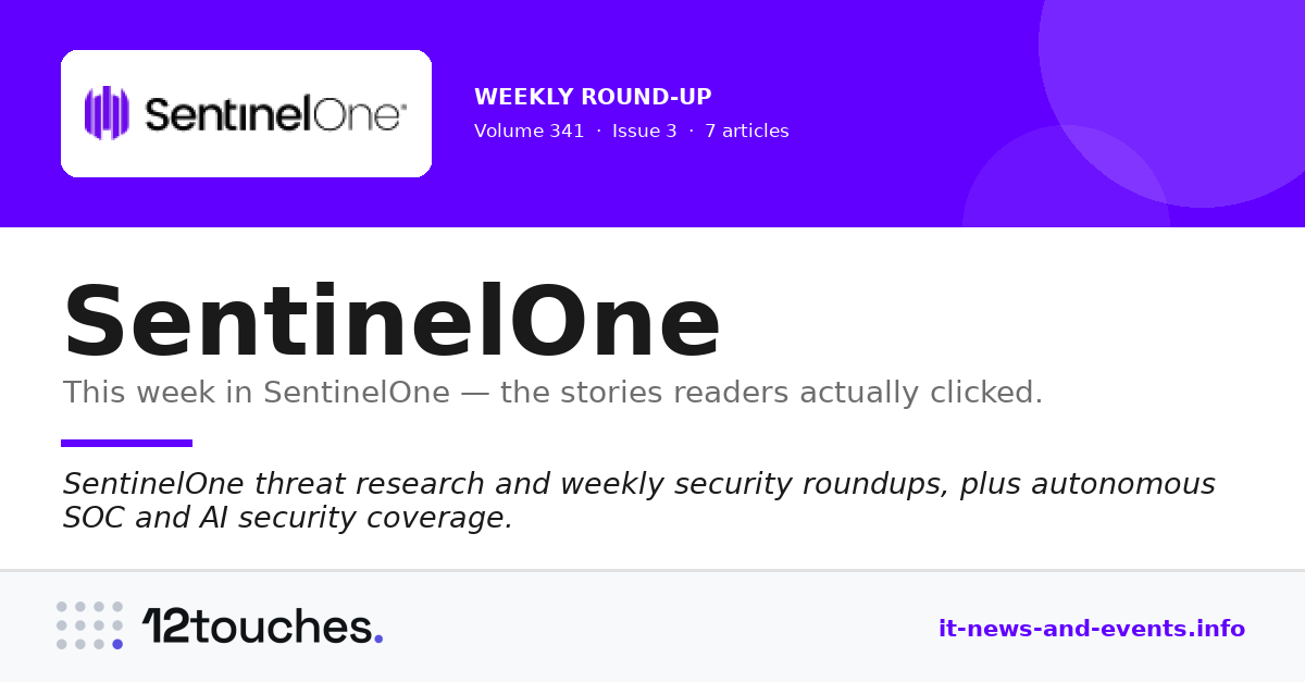 SentinelOne — Volume 341, Issue 3