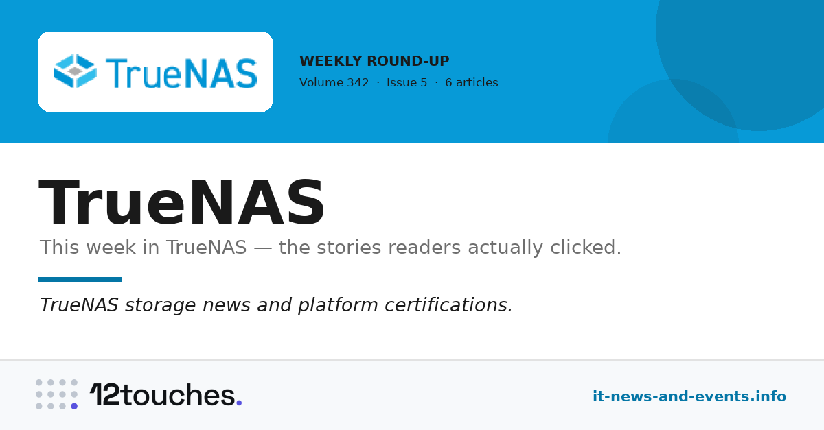 TrueNAS &mdash; Volume 342, Issue 5