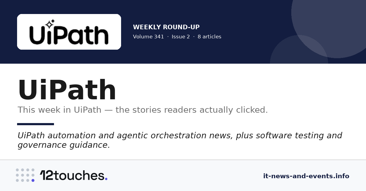 UiPath &mdash; Volume 341, Issue 2