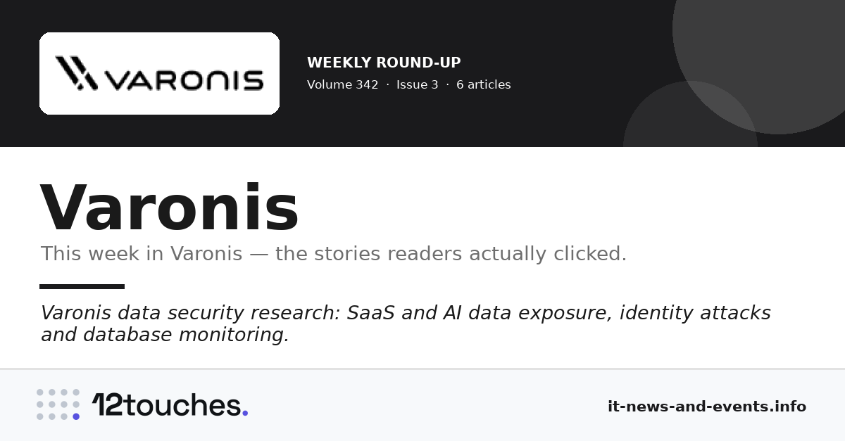 Varonis &mdash; Volume 342, Issue 3