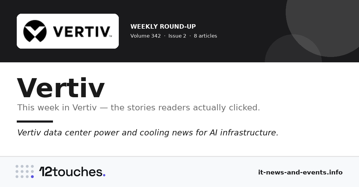 Vertiv &mdash; Volume 342, Issue 2
