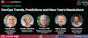 DevOps Trends, Predictions and New Year's Resolutions (Dec. 13th)