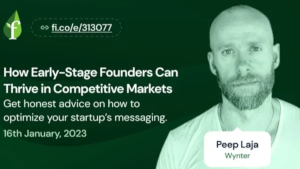 How Early-Stage Founders Can Thrive in Competitive Markets With Peep Laja
