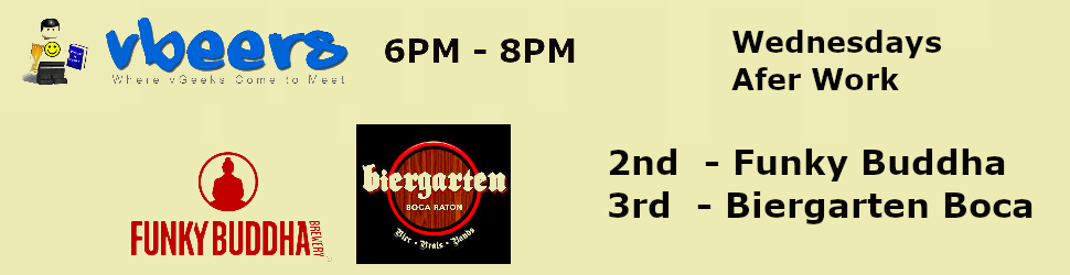 vBeers South Florida (January 18th) Funky Buddha
