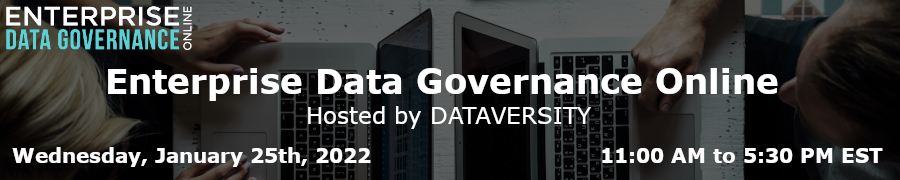 Enterprise Data Governance Online (Jan 25th)