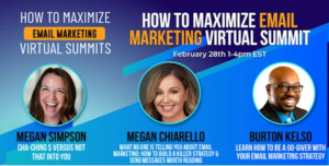 How to Maximize Email Marketing Virtual Summit