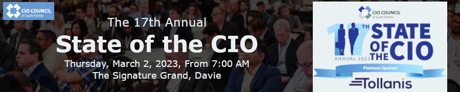 17th Annual State of the CIO LIVE! (March 2nd)
