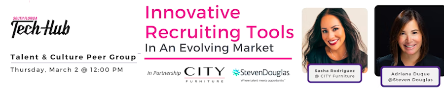 TechHub: Innovative Recruiting Tools (March 2nd)