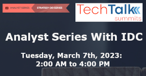 TechTalk: Analyst Series With IDC, East