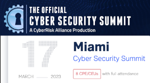 Miami Cyber Security Summit (March 17th)