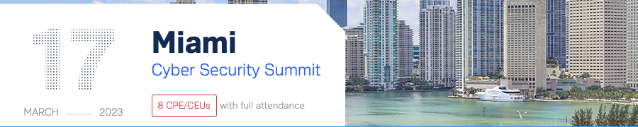 Miami Cyber Security Summit (March 17th)