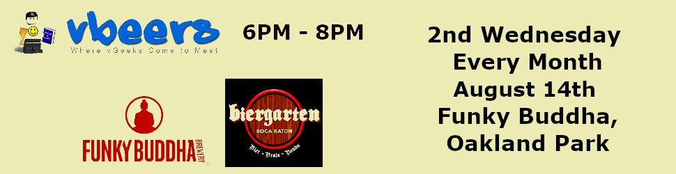 vBeers South Florida (April 12th) Funky Buddha