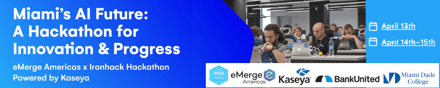 Miami's AI Future: A Hackathon for Innovation and Progress (April 14th)