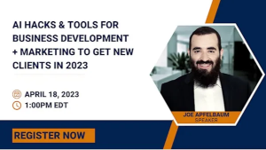 AI Hacks & Tools for Business Development + Marketing To Get New Clients
