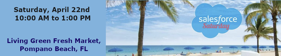 Salesforce Saturday - Ft. Lauderdale