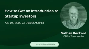 How to Get an Introduction to Startup Investors