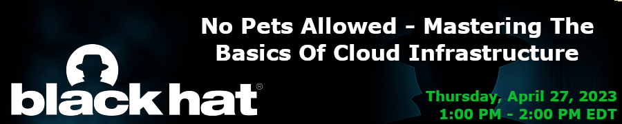 Blackhat: Top 5 2023 Challenges Keeping Senior IT Decision Makers Up At Night (May 4th)