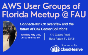 April (Rescheduled) AWS User Groups of Florida Meetup