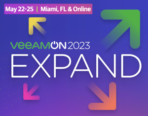 VeeamON 2023 - Miami Beach - (May 22 - 25)