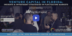 VC in Florida: Insights & Investment Strategies in Fluctuating Markets.