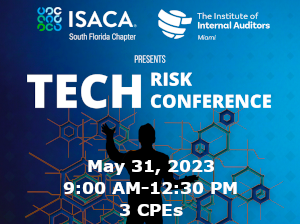 2023 Tech Risk Conference - ISACA/IIA (May 31st)