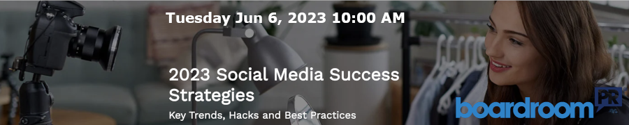 2023 Social Media Success Strategies (June 6th)