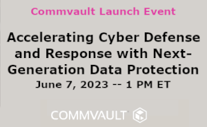 Commvault: Data Protection Redefined (June 7th)