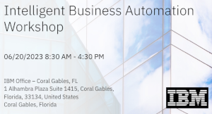 Intelligent Business Automation Workshop