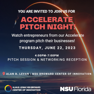 Levan Center Accelerate Pitch Night