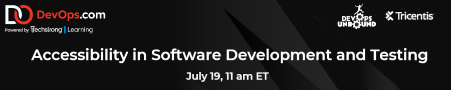 DevOps: Accessibility in Software Development and Testing (July 19th)