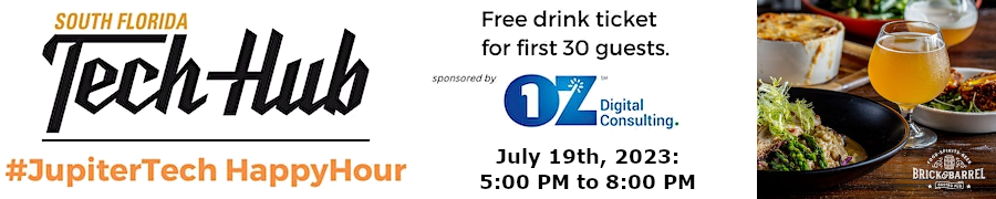 SFTH: JupiterTech HAPPY HOUR (sponsored by OZ Digital Consulting) (July 19th)