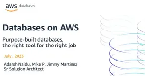 Databases On AWS, Featuring Real-World Use Cases And An Interactive Session