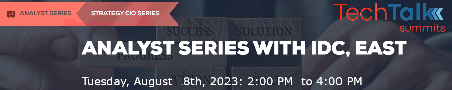 Analyst Series With IDC, East (Aug. 8th)