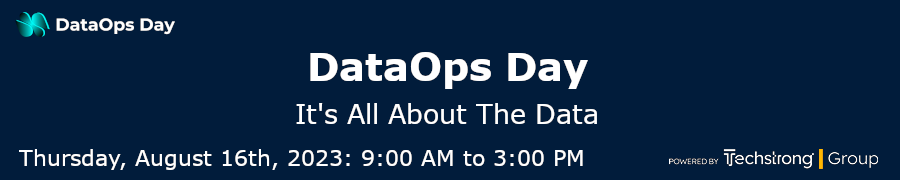 DataOps Day (August 16th)