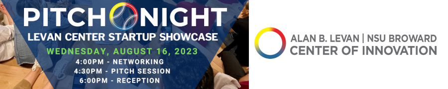 Pitch Night: Levan Center Startup Showcase (Aug. 16th)