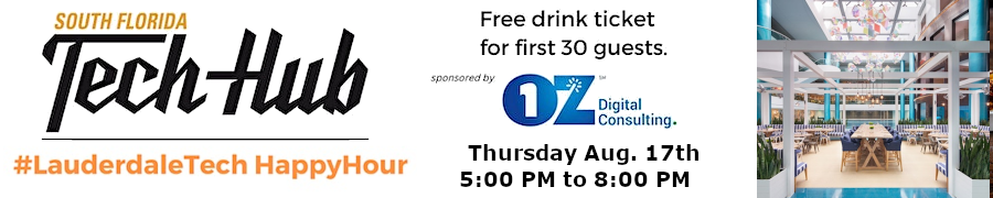SFTH: Dania Beach HAPPY HOUR (Sponsored by OZ Digital Consulting) (August 17th)
