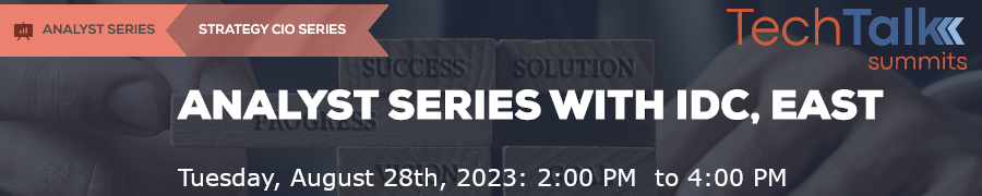 Analyst Series With IDC, East (Aug. 28th)