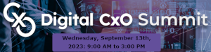Digital CxO Summit (Sept. 13th)