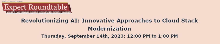 Revolutionizing AI: Innovative Approaches to Cloud Stack Modernization (Sept. 14th)
