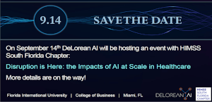 Disruption is Here: the Impacts of AI at Scale in Healthcare